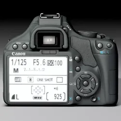Canon 450D 3D model
