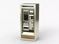 Card Vending Machine Low-poly 3D model