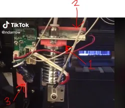 CR6 SE hot end conversion to Anycubic Vyper V5 hot end