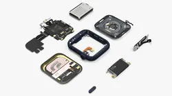Disassembled Apple Watch SE 3D model