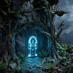 Doors of Durin Wall Art | Moria Gate | Lord of the Rings (LOTR) | 3D Printable STL Diorama