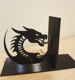 Dragon bookend