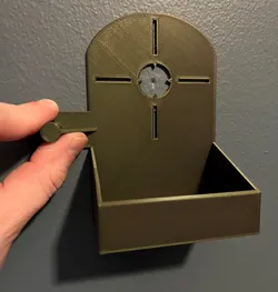 Drill Dust Catcher with Handle (No Supports)