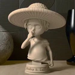 Fișiere pentru imprimante 3D | Fișier 3MF | Luffy Kid Bust Fan Art