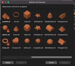 Formas básicas. (Basic shapes.)