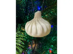Georgian khinkali christmas tree ornament
