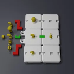 Infinite customizable modular wall hook
