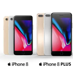 iPhone 8 and iPhone 8 Plus 3D model