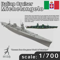 Italian Cruiser Michelangelo From World of Warships