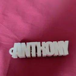 keychain ANTHONY