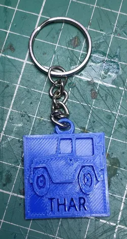 Keychain - Mahindra Thar