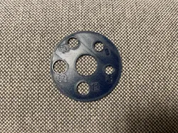 Knitting hole gauge