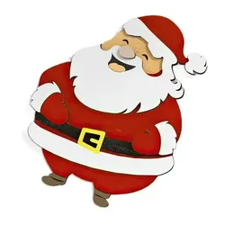 Layered Santa Clause