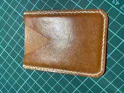 Leather wallet pattern