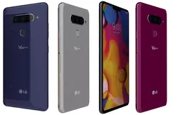 LG V40 ThinQ All Colors 3D model