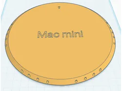 Mac Mini air vents cover