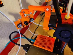 Prusa Mini Z-Axis Raspberry Pi IR Camera mount on Rear