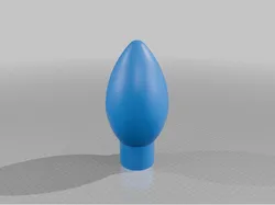 Revised Adam Ratkewicz Designed C7 bulb to fit Wally's puck light