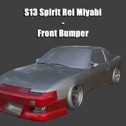 S13 Spirit Rei Miyabi front bumper