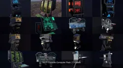 Sci-Fi Console-Computer Pack