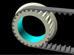 STD Timing Belt Pulley Library for OpenSCAD (S2M, S3M, S5M, S8M, ...)