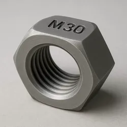 Tools & Spare Parts STL Download - m30 nut / m30 somunby MehmetYilmaz