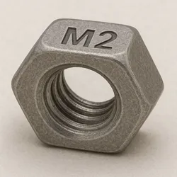 Tools & Spare Parts STL indir - M2 nut/m2 somun - MehmetYilmaz