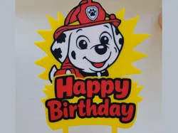 Topper para Pastel de Cumpleaños - Modelo de impresión 3D gratuito