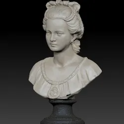 Vintage Lady Bust