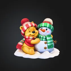 Winter Friends Figurine