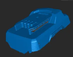 3D scan of a 20V Parkside Battery Housing