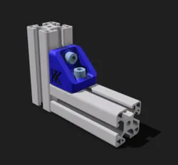 ALU Extrusion 40x40 corner bracket M6/M8