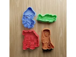 Brainrot Characters Cookie Cutter STL Bundle | Cartoon Inspired Fondant Cutter Set | 3D Printable