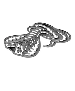 Cobra Snake 2D Wall Art.3mf