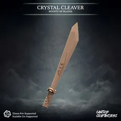 Crystal Cleaver - Cantrip Craftworks