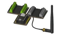 ESP32 DevKit 32U with External Antenna and 3 types of Adapter Boards