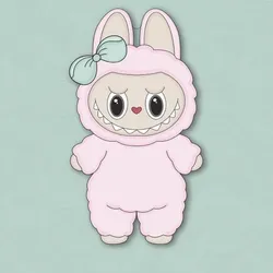 Girly Labubu Cookie Cutter