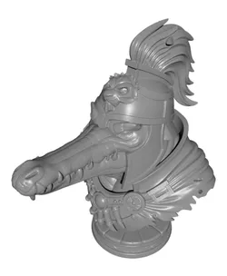 Gladiator Crocodile Bust Beast Printable STL File