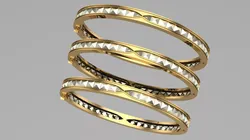 Gold bracelet