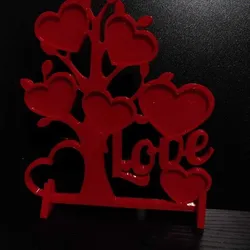 Heart Tree "LOVE" Photo Frame & Desk Decor