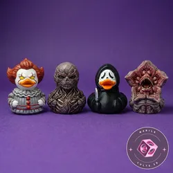 Horror Villains Rubber Duck Pack