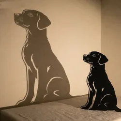 labrador retriever candle holder