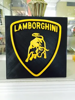Lamborghini 3d logo