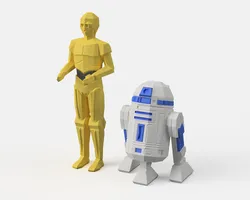 Low-Poly Toys - Dual Extrusion version