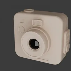 Mini Vintage Camera / Camera / Camera Miniature / Retro Camera / Miniature Gadge / Antique Camera Figure / High Detail Miniature STL