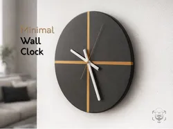 Minimal Wall Clock – 3D Printing