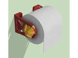 Paper towel (toilet paper) holder.