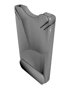 Parametric Print-in-Place Lever Card Holder – Quick-Access Wallet