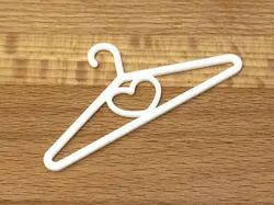 Percha para ropa de muñeca de juguete (Escala 1:6) - Modelo de impresión 3D gratuito