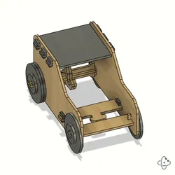 Rubber Jeep - Rubber Powered Vehicle